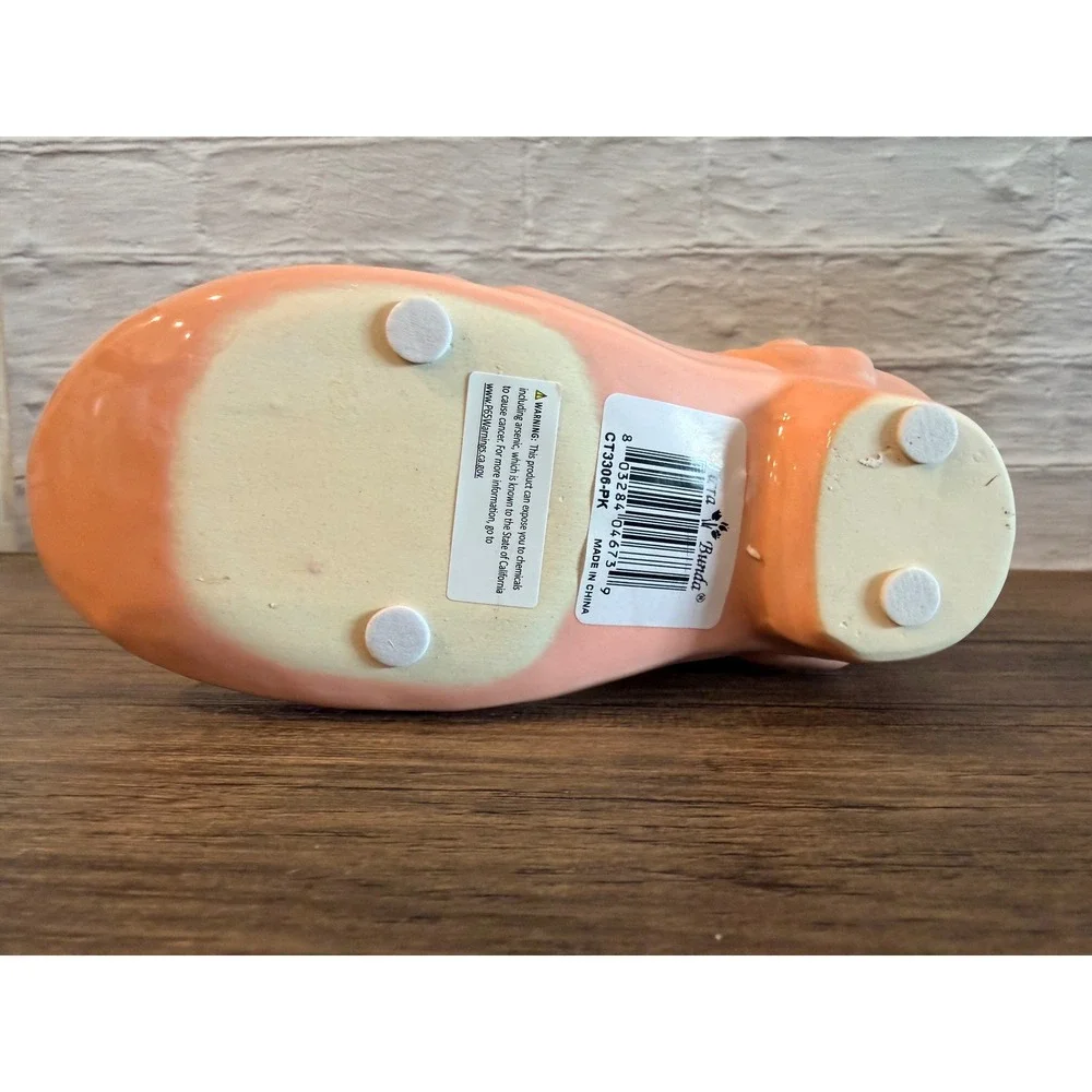 Ceramic Cowboy Boot Vase Cream Western‎ Boho Decor
